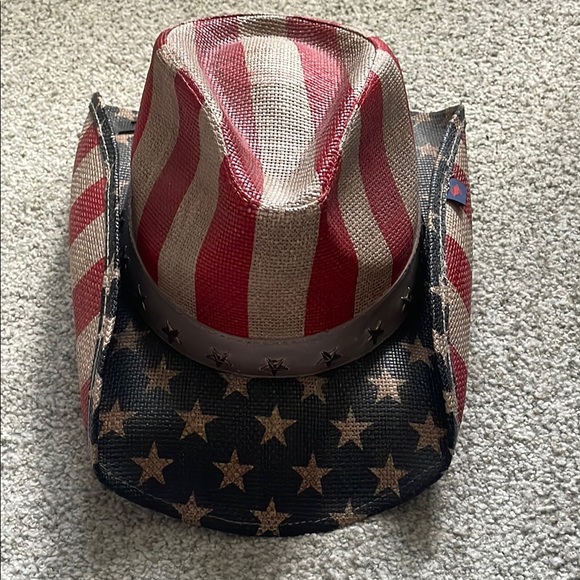 Peter Grimm Accessories - PeterGRIMM true character Patriotic Cowboy Hat with Stars and Stripes